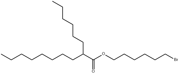 癸酸,2-己基-,6-溴己基酯, 2644752-91-8, 结构式