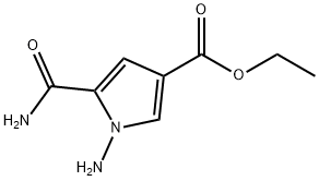 1-氨基-5-氨基甲酰基-1H-吡咯-3-羧酸乙酯, 2644836-89-3, 结构式