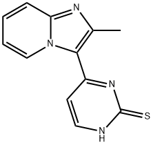 2(1H)-Pyrimidinethione, 4-(2-methylimidazo[1,2-a]pyridin-3-yl)-
