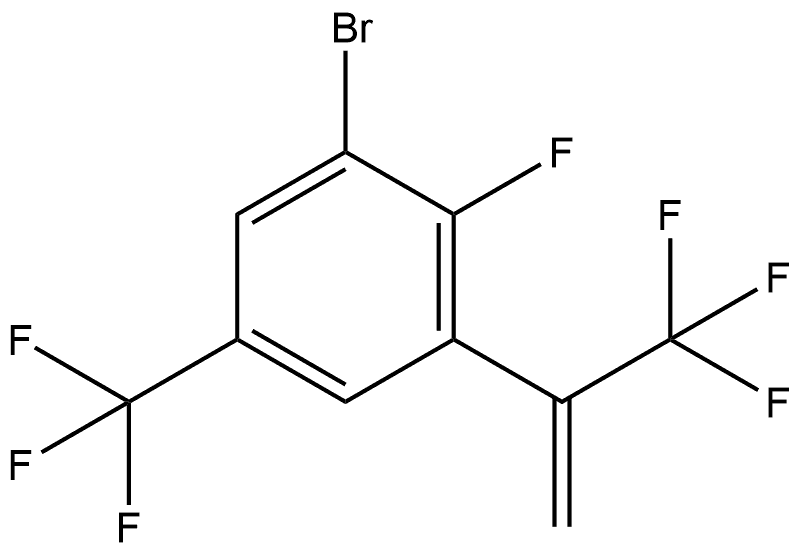 2654698-83-4 1-bromo-2-fluoro-5-(trifluoromethyl)-3-[1-(trifluoromethyl)vinyl]benzene