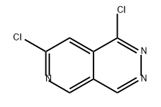 Pyrido[3,4-d]pyridazine, 1,7-dichloro- Struktur