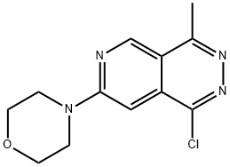 Pyrido[3,4-d]pyridazine, 1-chloro-4-methyl-7-(4-morpholinyl)-|4-(1-氯-4-甲基-1,2-二氢吡啶并[3,4-D]哒嗪-7-基)吗啉