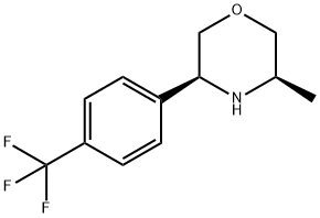 Morpholine, 3-methyl-5-[4-(trifluoromethyl)phenyl]-, (3R,5S)-|