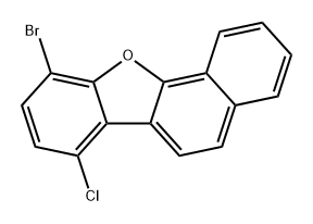 10-溴-7-氯-苯并[B]萘并[2,1-D]呋喃,2660005-47-8,结构式