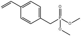 Phosphonic acid, P-[(4-ethenylphenyl)methyl]-, dimethyl ester Struktur