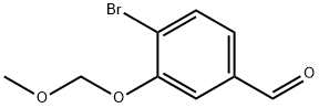 4-溴-3-(甲氧基甲氧基)苯甲醛,2672482-47-0,结构式