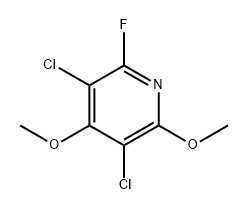 Pyridine, 3,5-dichloro-2-fluoro-4,6-dimethoxy-