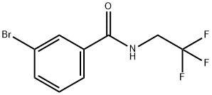 Benzamide, 3-bromo-N-(2,2,2-trifluoroethyl)- 结构式