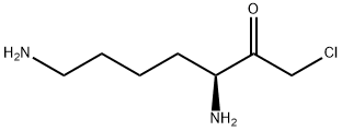 2-Heptanone, 3,7-diamino-1-chloro-, (S)- (9CI) Structure