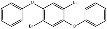 ((2,5-二溴-1,4-亚苯基)双(氧基))二苯 结构式