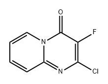 4H-Pyrido[1,2-a]pyrimidin-4-one, 2-chloro-3-fluoro- Structure
