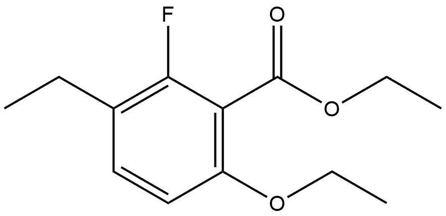 ethyl 6-ethoxy-3-ethyl-2-fluorobenzoate|ethyl 6-ethoxy-3-ethyl-2-fluorobenzoate