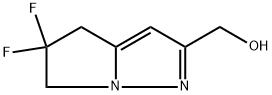 (5,5-二氟-5,6-二氢-4H-吡咯并[1,2-B]吡唑-2-基)甲醇, 2705870-89-7, 结构式
