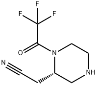 2706637-58-1 (S)-2-(1-(2,2,2-三氟乙酰基)哌嗪-2-基)乙腈