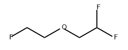 Ethane, 1,1-difluoro-2-(2-fluoroethoxy)- Structure