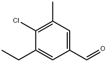 4-Chloro-3-ethyl-5-methylbenzaldehyde|