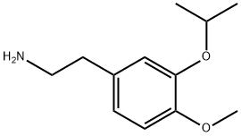 Benzeneethanamine, 4-methoxy-3-(1-methylethoxy)- Structure