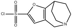 4,6,7,8-四氢-5,8-乙基呋喃[3,2-C]氮杂-2-磺酰氯 结构式