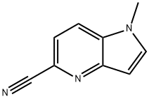 1-Methyl-1H-pyrrolo[3,2-b]pyridine-5-carbonitrile Struktur