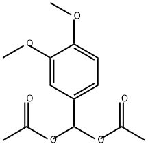 Methanediol, 1-(3,4-dimethoxyphenyl)-, 1,1-diacetate