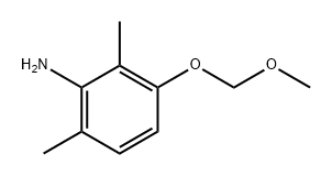 Benzenamine, 3-(methoxymethoxy)-2,6-dimethyl- Structure