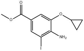 2721373-58-4 4-氨基-3-环丙氧基-5-碘苯甲酸甲酯