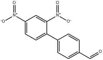 [1,1'-Biphenyl]-4-carboxaldehyde, 2',4'-dinitro- 结构式