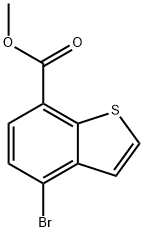 4-溴苯并[B]噻吩-7-羧酸甲酯, 2725741-67-1, 结构式
