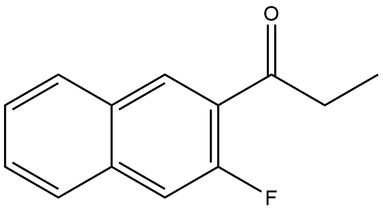 1-(3-Fluoro-2-naphthalenyl)-1-propanone,2733159-03-8,结构式