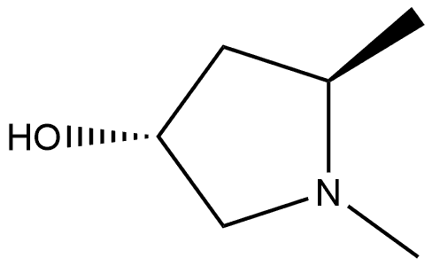 (3R, 5R)-1,5-Dimethyl-pyrrolidin-3-ol 结构式