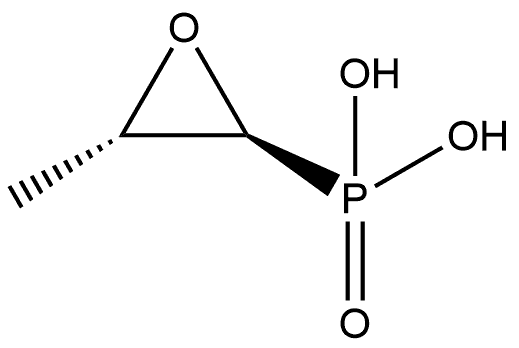 磷霉素非对映异构体1, 27357-50-2, 结构式