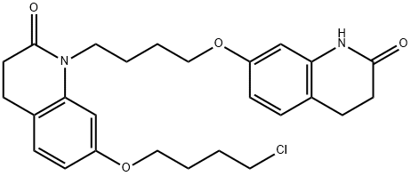 7-(4-Chlorobutoxy)-3,4-dihydro-1-[4-[(1,2,3,4-tetrahydro-2-oxo-7-quinolinyl)oxy]butyl]-2(1H)-quinolinone|布瑞哌唑中间体3二聚体