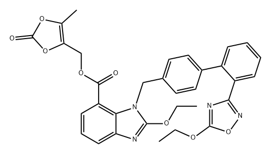 阿齐沙坦杂质4, 2741865-60-9, 结构式