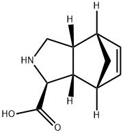 (1S,3aR,4S,7R,7aS)-2,3,3a,4,7,7a-Hexahydro-4,7-methano-1H-isoindole-1-carboxylic acid Struktur