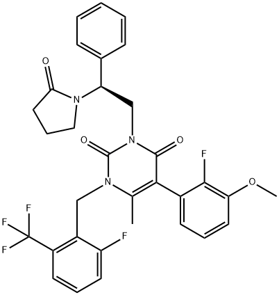 噁拉戈利杂质32,2756307-47-6,结构式