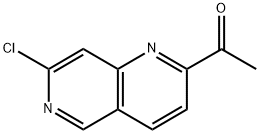 1-(7-氯-1,6-萘吡啶-2-基)乙烷-1-酮, 2757679-07-3, 结构式