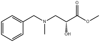 (R)-3-[苄基(甲基)氨基]-2-羟基丙酸甲酯, 2757788-45-5, 结构式