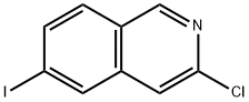 3-Chloro-6-iodoisoquinoline Structure