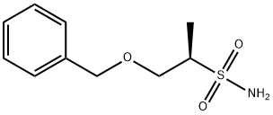 (R)-1-(苄氧基)丙烷-2-磺酰胺, 2757961-40-1, 结构式