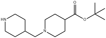 1-(哌啶-4-基甲基)哌啶-4-羧酸叔丁酯, 2758531-46-1, 结构式