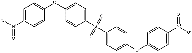 Benzene, 1,1'-sulfonylbis[4-(4-nitrophenoxy)- Structure