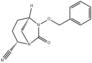 1,6-Diazabicyclo[3.2.1]octane-2-carbonitrile, 7-oxo-6-(phenylmethoxy)-, (2S,5R)-|阿维巴坦杂质23