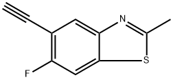 5-乙基-6-氟-2-甲基苯并[D]噻唑 结构式