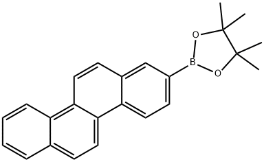 1,3,2-Dioxaborolane, 2-(2-chrysenyl)-4,4,5,5-tetramethyl- Structure
