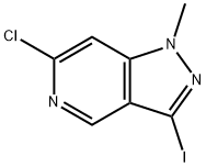 6-氯-3-碘-1-甲基-1H-吡唑并[4,3-C]吡啶,2766312-13-2,结构式