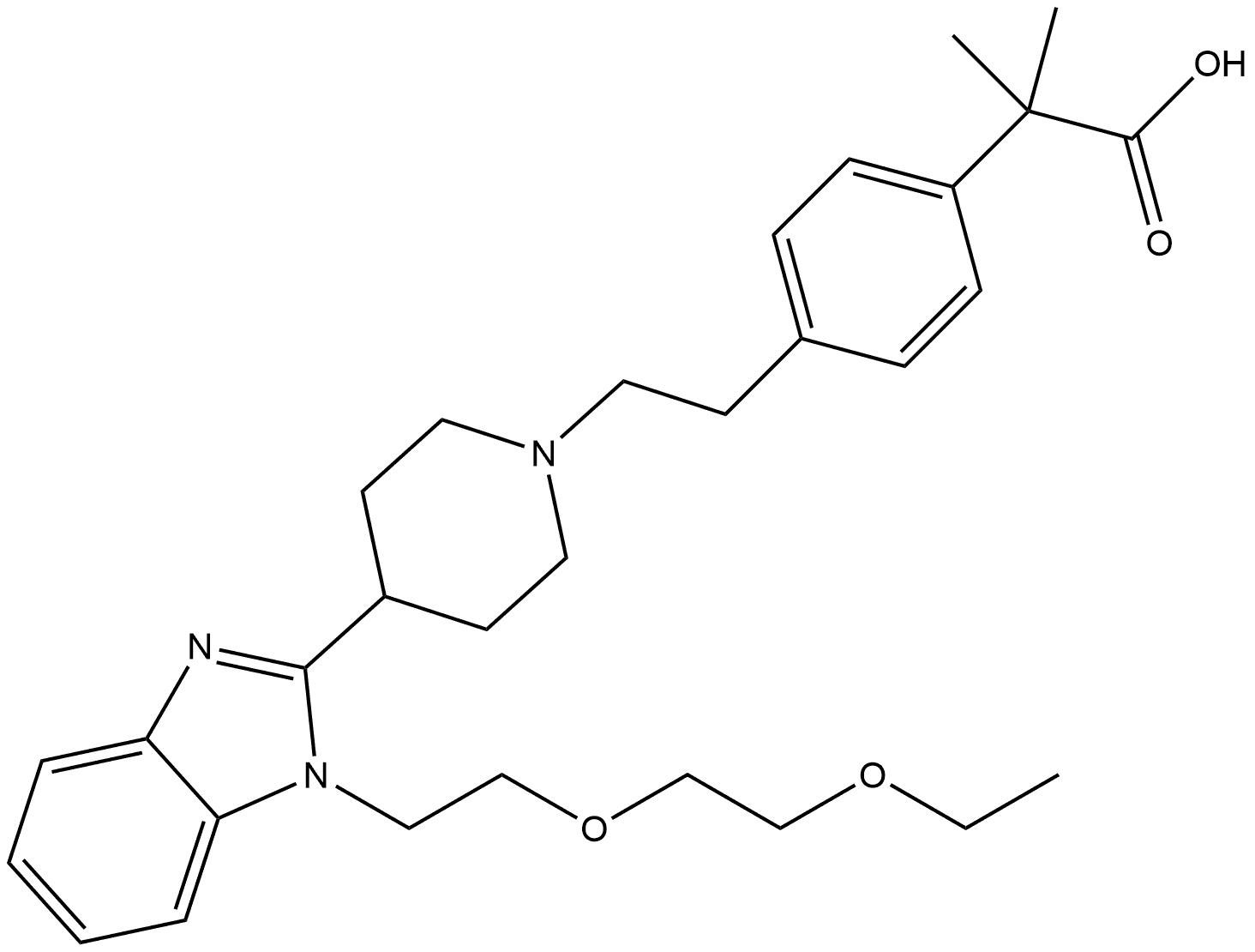 比拉斯汀杂质37, 2767508-99-4, 结构式