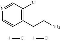 2-(3-氯吡啶-4-基)乙-1-胺二盐酸盐, 2768326-66-3, 结构式