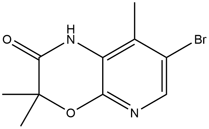 2770331-76-3 7-bromo-3,3,8-trimethyl-1H-pyrido[2,3-b][1,4]oxazin-2(3H)-one