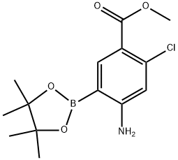 2774614-52-5 4-氨基-2-氯-5-(4,4,5,5-四甲基-1,3,2-二氧杂硼烷-2-基)苯甲酸甲酯