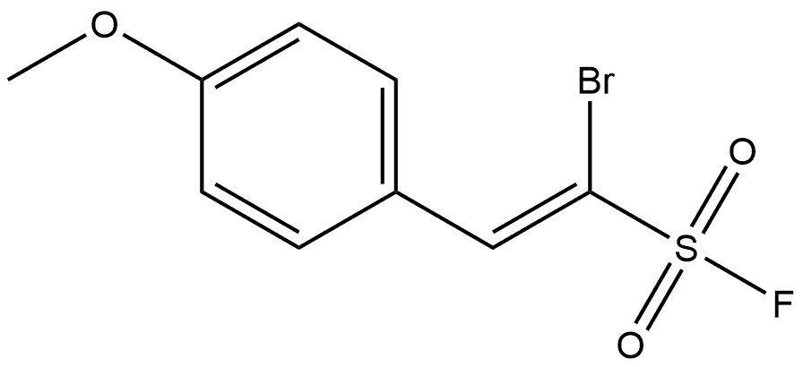 Ethenesulfonyl fluoride, 1-bromo-2-(4- Structure